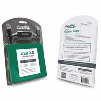 Plugable 6ft USB 2.0 PC to PC Transfer Cable - Windows XP-11 Plugable 6ft USB 2.0 PC to PC Transfer Cable - Windows XP-11